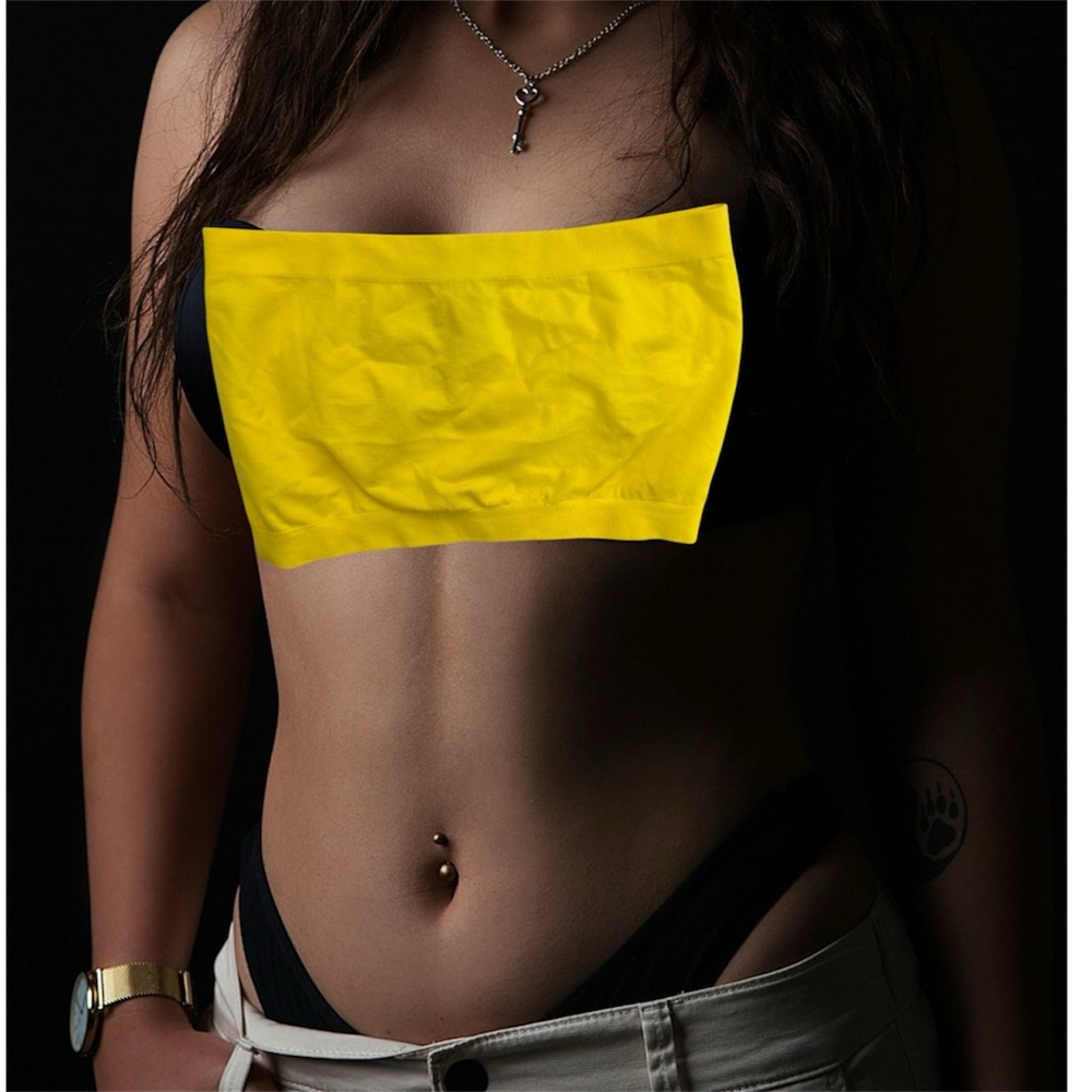 Brighten Yellow Tube Top OS